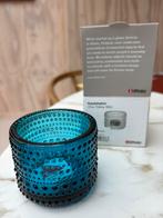 Iittala Kastehelmi waxinelichthouder turqoise, Huis en Inrichting, Woonaccessoires | Kandelaars en Kaarsen, Overige materialen