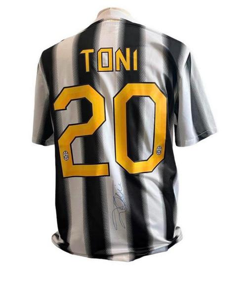 Gesigneerd Luca Toni Juventus shirt 2011-2012, Verzamelen, Sportartikelen en Voetbal, Nieuw, Shirt, Buitenlandse clubs, Ophalen of Verzenden