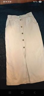 La Ligne mooie beige rok met knoopjes, maat 38, Maat 38/40 (M), La ligne, Beige, Ophalen of Verzenden