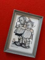 vintage prentje Hümmel in lijst, Minder dan 50 cm, Ophalen of Verzenden, Zo goed als nieuw, Minder dan 50 cm