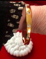 Monet Armband Swarovski 18 karaat verguld goud Nieuw Vintage, Sieraden, Tassen en Uiterlijk, Armbanden, Ophalen of Verzenden, Nieuw