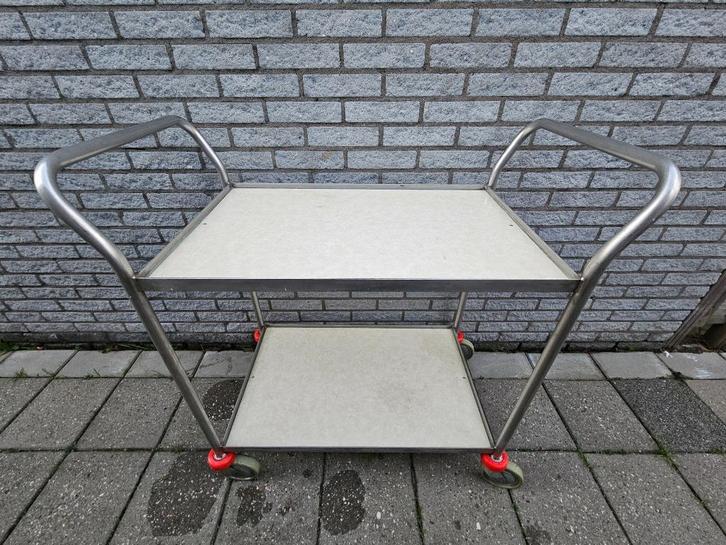 Transport kar / magazijn wagen, Doe-het-zelf en Verbouw, Transportwagens, Gebruikt, Transportkar, 100 liter of meer, Ophalen