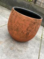 Chique bloempot, 50cm hoog, Tuin en Terras, Bloempotten, 25 tot 40 cm, Gebruikt, Rond, Binnen