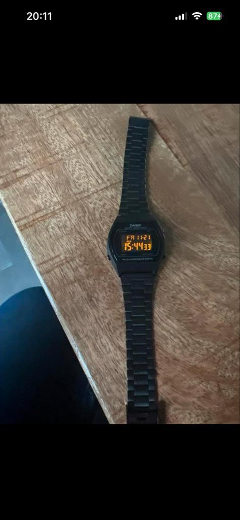 Casio digitaal horloge, Sieraden, Tassen en Uiterlijk, Horloges | Heren, Gebruikt, Polshorloge, Casio, Kunststof, Staal, Ophalen