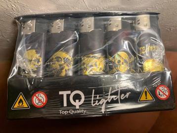 50X Aansteker Deadly Gold Print klik navulbaar beschikbaar voor biedingen