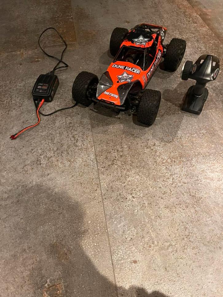 Bsd dune racer RC auto, Hobby en Vrije tijd, Modelbouw | Radiografisch | Auto's, Gebruikt, Auto offroad, Elektro, Overige schalen