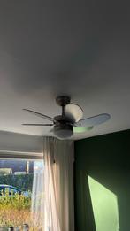 Plafondventilator met verlichting, Ophalen of Verzenden, Gebruikt, Metaal, Minder dan 100 cm