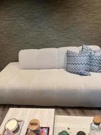 Beige Bank - Stijlvol en Comfortabel, Ophalen, 75 tot 100 cm, Zo goed als nieuw, Rechte bank