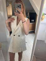 Blazer dress jurk zara S off white Zeer goede staat, Ophalen of Verzenden, Maat 36 (S), Gedragen, Boven de knie
