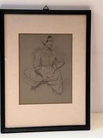 Tekening van Gerrit van Dokkum, Antiek en Kunst, Ophalen