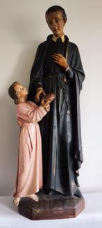 Heiligen beeld Gerardus Majella gipsen beeld, Antiek en Kunst, Ophalen of Verzenden