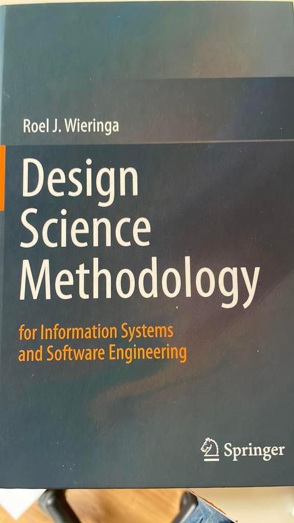 Design Science Methodology for Information Systems and Softw, Ophalen of Verzenden, Zo goed als nieuw, Roel J. Wieringa