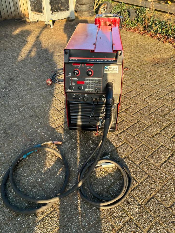 Lincoln Power Wave 345M C Lasapparaat - Watergekoeld, Doe-het-zelf en Verbouw, Gereedschap | Lasapparaten, Gebruikt, 250 ampère of meer