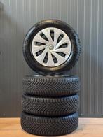 15" Orig VW Polo Velgen+Goede Allseason Continental 5x100, Gebruikt, 15 inch, Banden en Velgen, 185 mm