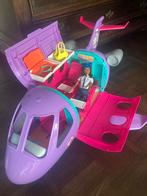 Barbi vliegtuig met pop en accessoires compleet, Ophalen of Verzenden, Zo goed als nieuw