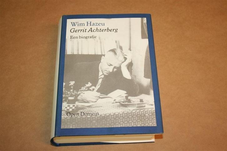 Gerrit Achterberg - Een biografie - Wim Hazeu, Boeken, Literatuur, Zo goed als nieuw, Ophalen of Verzenden