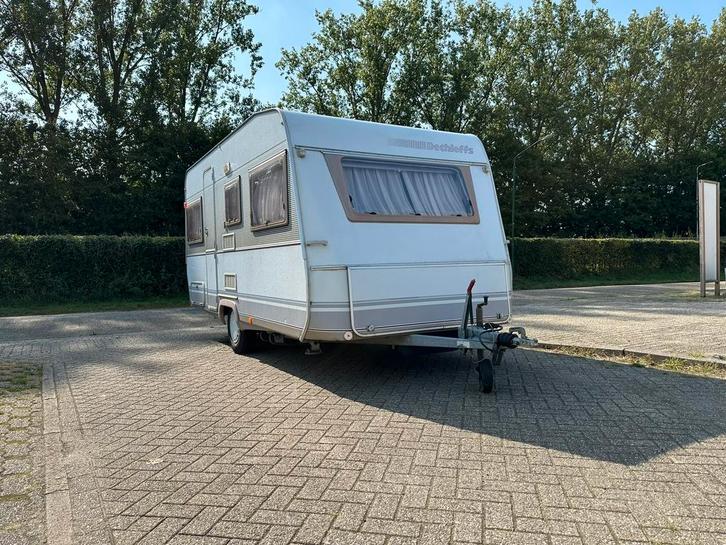 Dethleffs Rondo 460 T 1997, Caravans en Kamperen, Caravans, Bedrijf, tot en met 4, 750 - 1000 kg, Rondzit, Dethleffs, Dwarsbed