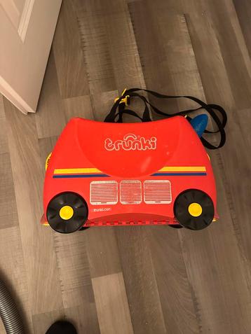 Trunki Kinderkoffer Rood beschikbaar voor biedingen