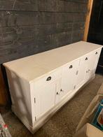 Witte buffetkast met deuren en lades, Huis en Inrichting, Gebruikt, 100 tot 150 cm, 150 tot 200 cm, Ophalen of Verzenden