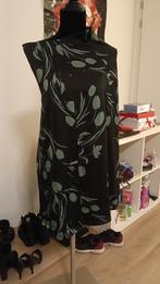 Vintage shirt/lange rokje, Kleding | Dames, Jurken, Ophalen of Verzenden, Zo goed als nieuw, Zwart, Onder de knie