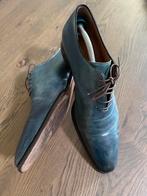 Nette blauwe schoenen van Francesco Benigno, Gedragen, Blauw, Ophalen of Verzenden, Veterschoenen