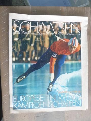 Speciale uitgave Revu  1968/1969  Schaatsen beschikbaar voor biedingen