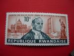 Rwanda Paus Paulus VI 1966, Verzenden, Overige landen, Postfris