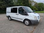 Ford Transit 260S 2.2 TDCI 140Pk Dubbel Cabine L1H1 Trekhaak, Auto's, Stof, 4 cilinders, Wit, Grijs