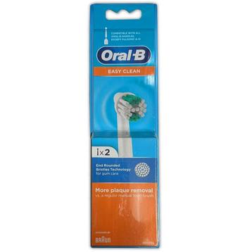 2 Oral-B Elektrische Tandenborstel Easy Clean Opzetborstels beschikbaar voor biedingen