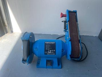 Elektrische Topcraft slijp/bandmachine beschikbaar voor biedingen