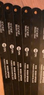 Zaagbladen - HSS High Speed 10 TPI, Doe-het-zelf en Verbouw, Ophalen of Verzenden, Nieuw, Overige typen, Generic