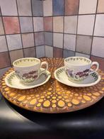 Poole Pottery Ferndown,Campden Collection,2 kop en schotel, Ophalen of Verzenden