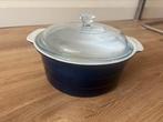Pyrex (overschaal) met glazen deksel, Ophalen of Verzenden, Zo goed als nieuw
