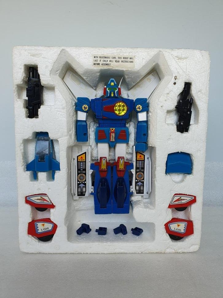 Astrobot: 4 in 1 Diecast Robot (Royal Condor, Taiwan, 1985), Verzamelen, Transformers, Gebruikt, Ophalen of Verzenden