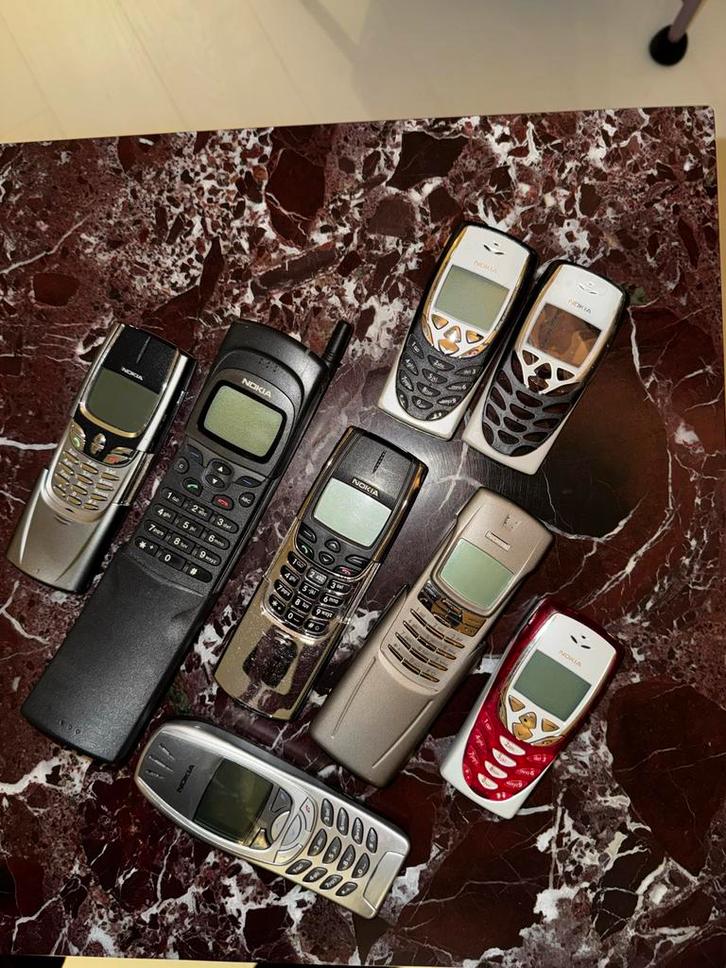 Nokia Iconen Verzameling Jaren 90/00, Telecommunicatie, Mobiele telefoons | Overige merken, Zo goed als nieuw, Zonder abonnement