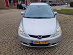 Nieuwe APK. Mazda 5 2.0 2007 Grijs  ( 7 persoons ), Auto's, Voorwielaandrijving, 145 pk, Stof, Zwart