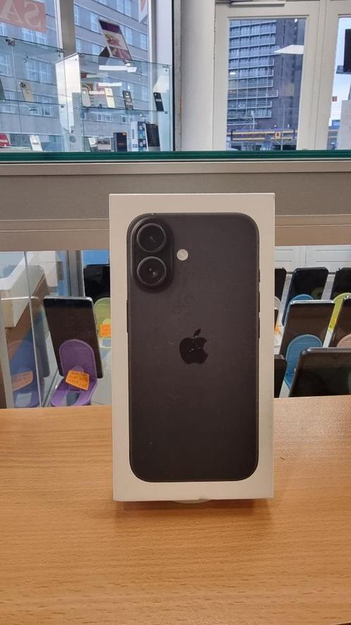 Apple iphone 16 - 128gb Zwart, Telecommunicatie, Overige Telecommunicatie, Nieuw, Ophalen of Verzenden
