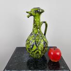 West-Duitse Fat Lava kruik / vaas gemaakt door Jasba groen, Antiek en Kunst, Antiek | Vazen, Ophalen of Verzenden