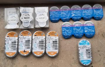zachte contactlenzen (over de datum) beschikbaar voor biedingen