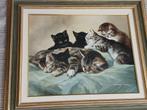 Kittens Schilderij, Antiek en Kunst, Ophalen