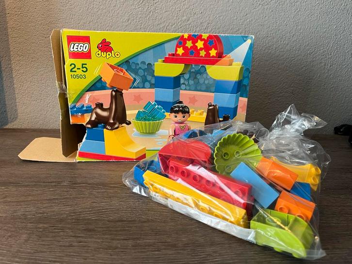 Lego Duplo Circus Set 10503, Kinderen en Baby's, Speelgoed | Duplo en Lego, Zo goed als nieuw, Duplo, Complete set, Ophalen of Verzenden