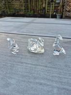 Swarovski grote Zwaan, Gans en Eekhoorn eet nootje, Ophalen of Verzenden, Zo goed als nieuw, Figuurtje