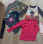Leuke merkkleding shirts maat 128, Ophalen of Verzenden, Gebruikt, Diverse merken, Meisje