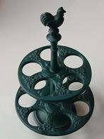 Gietijzeren eieren houder. H 31cm geschikt voor 12 eieren, Ophalen, Gebruikt