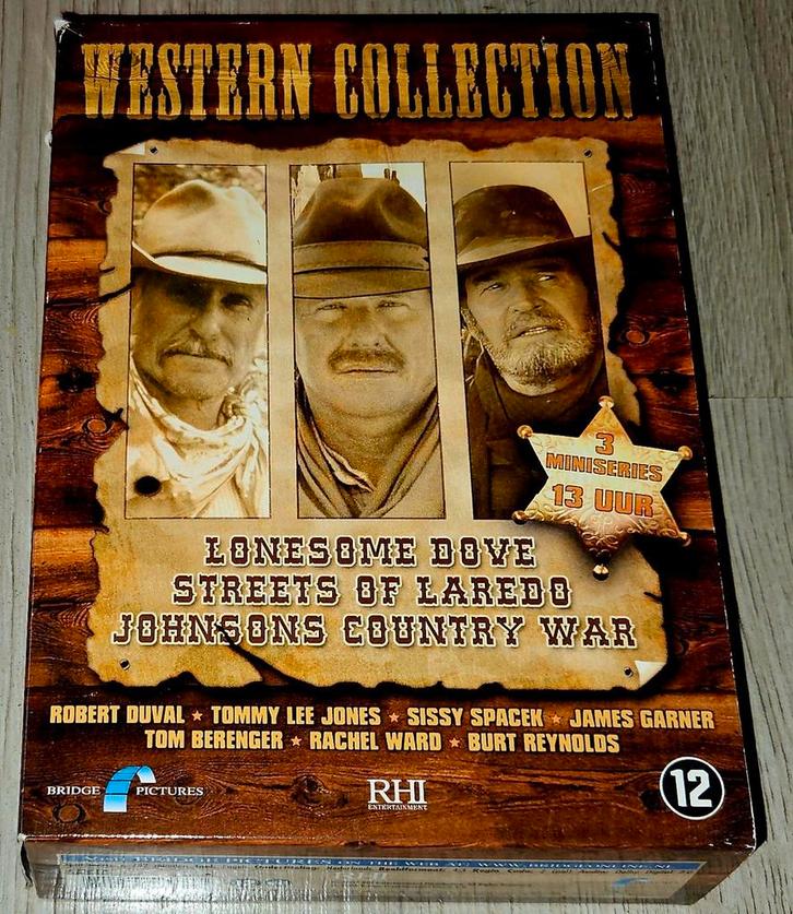 Western Collection - 3 Mini Series - DVD Boxset, Cd's en Dvd's, Dvd's | Overige Dvd's, Zo goed als nieuw, Boxset, Vanaf 12 jaar