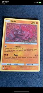 Pokemon- Onix 9/12, Hobby en Vrije tijd, Ophalen of Verzenden, Gebruikt, Losse kaart