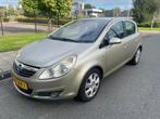 Opel Corsa 1.4-16V Cosmo | Airco | Parkeersensoren achter |, Auto's, Opel, Gebruikt, Zwart, 4 cilinders, Beige