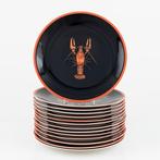 Villeroy & Boch Ecrevisses (12 stuks), Ophalen of Verzenden, Zo goed als nieuw, Bord(en), Overige stijlen