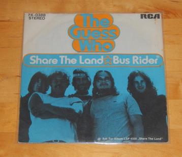 7" single - The Guess Who - Share the Land