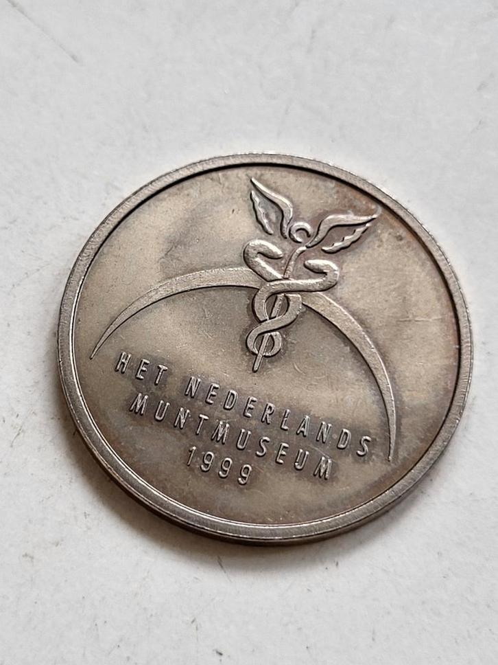 Penning het Nederlands Muntmuseum 1999 Koning Willem III, Postzegels en Munten, Penningen en Medailles, Overige materialen, Nederland